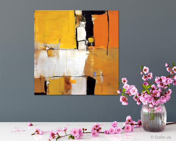 Oversized Modern Abstract Wall Paintings, Large Wall Art Painting for Bedroom, Original Canvas Art, Contemporary Acrylic Painting on Canvas-artworkcanvas