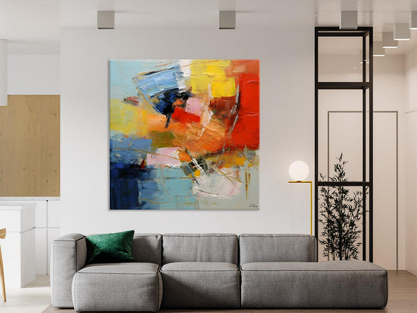 Oversized Canvas Paintings, Huge Wall Art Ideas for Living Room, Contemporary Acrylic Art, Original Abstract Art, Hand Painted Canvas Art-artworkcanvas