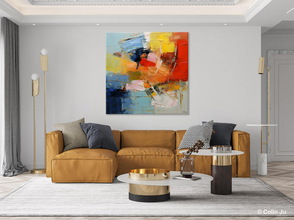 Oversized Canvas Paintings, Huge Wall Art Ideas for Living Room, Contemporary Acrylic Art, Original Abstract Art, Hand Painted Canvas Art-artworkcanvas