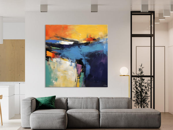 Large Wall Art Painting for Bedroom, Oversized Modern Abstract Wall Paintings, Original Canvas Art, Contemporary Acrylic Painting on Canvas-artworkcanvas