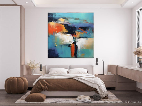 Modern Wall Art Paintings, Canvas Paintings for Bedroom, Buy Wall Art Online, Contemporary Acrylic Painting on Canvas, Large Original Art-artworkcanvas