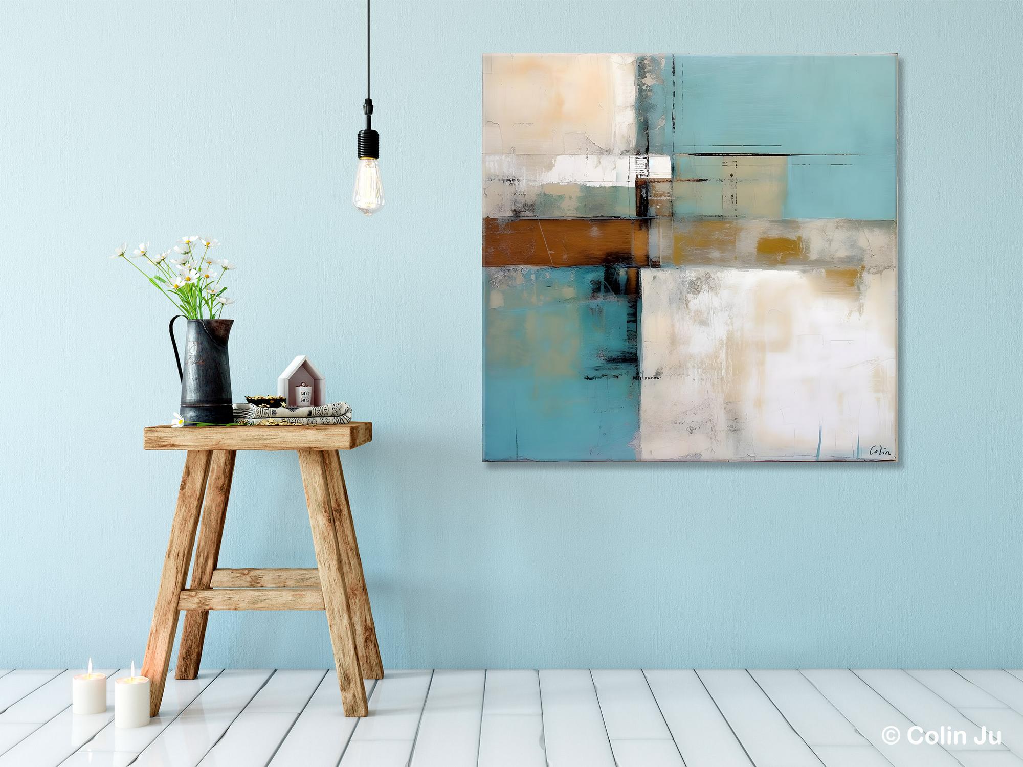 Extra Large Painting on Canvas, Contemporary Acrylic Paintings, Large Original Abstract Wall Art, Large Canvas Paintings for Bedroom-artworkcanvas