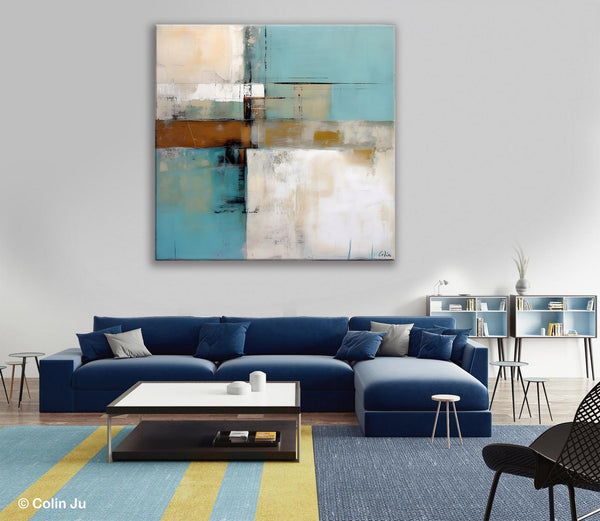 Extra Large Painting on Canvas, Contemporary Acrylic Paintings, Large Original Abstract Wall Art, Large Canvas Paintings for Bedroom-artworkcanvas