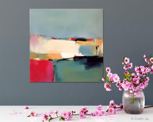 Contemporary Abstract Artwork, Acrylic Painting for Living Room, Oversized Wall Art Paintings, Original Modern Paintings on Canvas-artworkcanvas