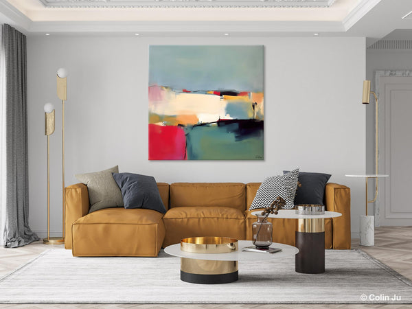 Contemporary Abstract Artwork, Acrylic Painting for Living Room, Oversized Wall Art Paintings, Original Modern Paintings on Canvas-artworkcanvas