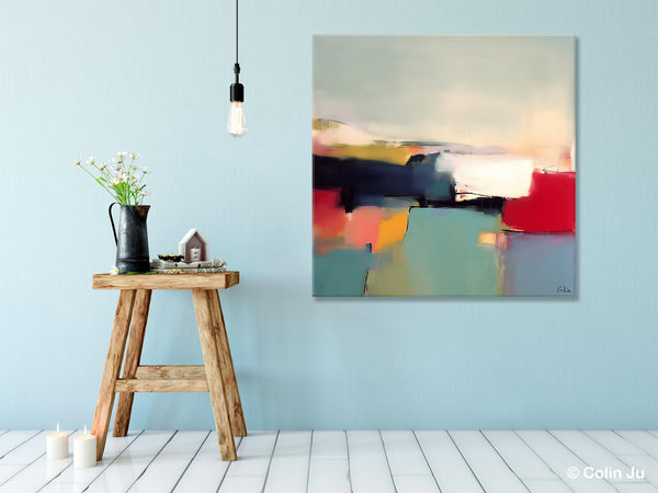 Simple Modern Wall Art, Extra Large Canvas Painting for Living Room, Oversized Contemporary Acrylic Paintings, Original Abstract Paintings