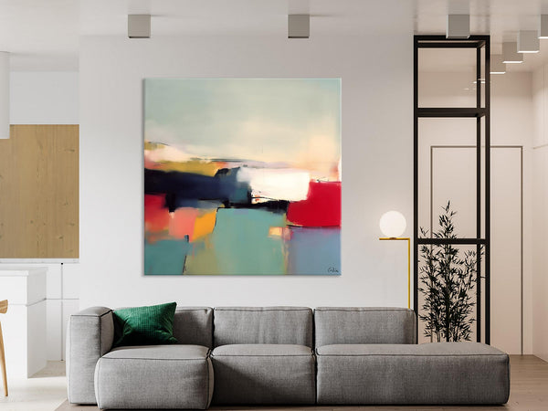 Simple Modern Wall Art, Extra Large Canvas Painting for Living Room, Oversized Contemporary Acrylic Paintings, Original Abstract Paintings-artworkcanvas