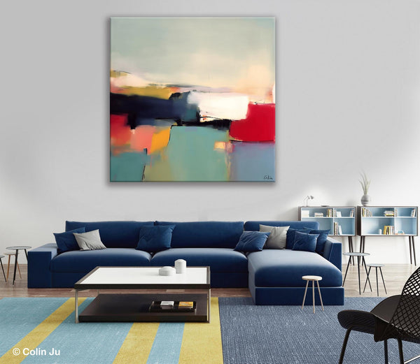 Simple Modern Wall Art, Extra Large Canvas Painting for Living Room, Oversized Contemporary Acrylic Paintings, Original Abstract Paintings-artworkcanvas