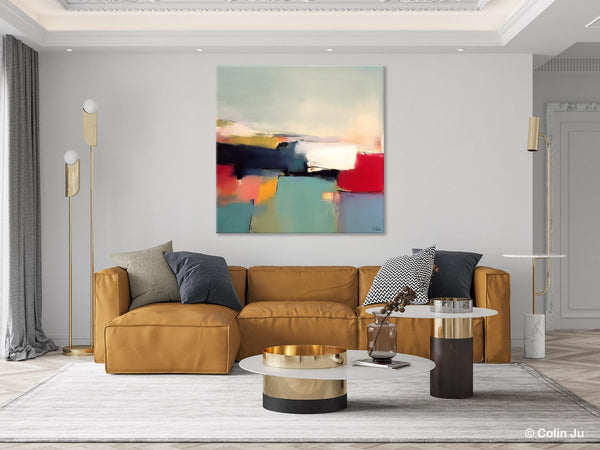 Simple Modern Wall Art, Extra Large Canvas Painting for Living Room, Oversized Contemporary Acrylic Paintings, Original Abstract Paintings-artworkcanvas