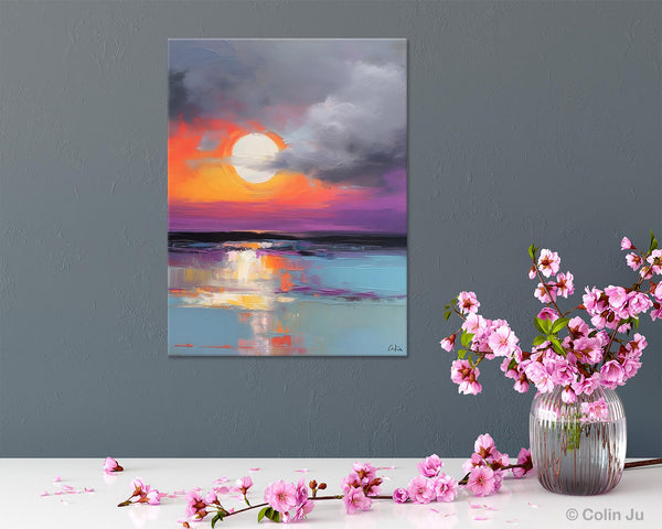 Contemporary Canvas Wall Art, Original Hand Painted Oil Paintings, Canvas Paintings Behind Sofa, Abstract Paintings for Bedroom, Buy Paintings Online-artworkcanvas
