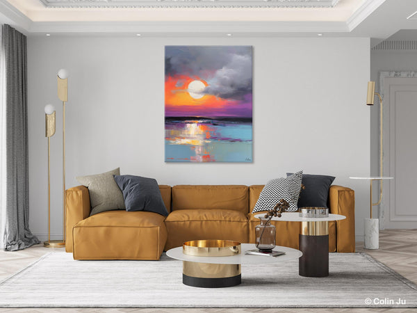 Contemporary Canvas Wall Art, Original Hand Painted Oil Paintings, Canvas Paintings Behind Sofa, Abstract Paintings for Bedroom, Buy Paintings Online-artworkcanvas