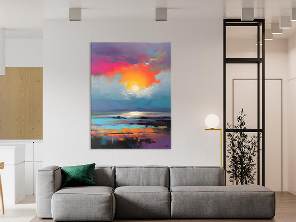 Original Hand Painted Oil Paintings, Canvas Paintings Behind Sofa, Contemporary Canvas Wall Art, Abstract Paintings for Bedroom, Buy Paintings Online