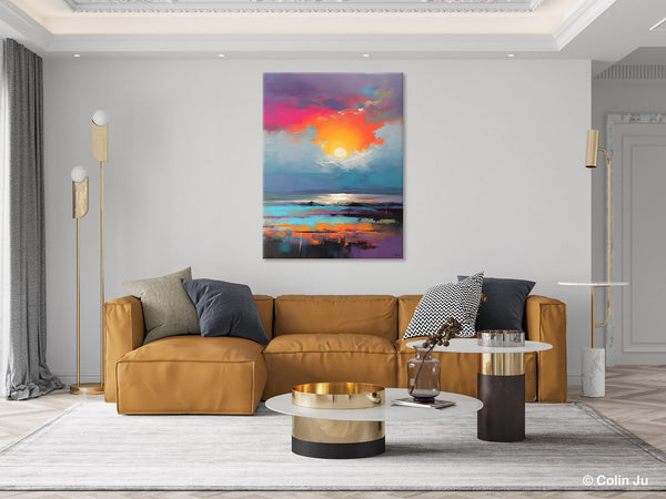 Original Hand Painted Oil Paintings, Canvas Paintings Behind Sofa, Contemporary Canvas Wall Art, Abstract Paintings for Bedroom, Buy Paintings Online-artworkcanvas