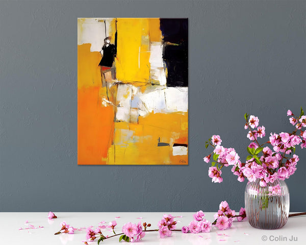 Oversized Canvas Wall Art Paintings, Contemporary Acrylic Painting on Canvas, Original Modern Artwork, Large Abstract Painting for Bedroom-artworkcanvas