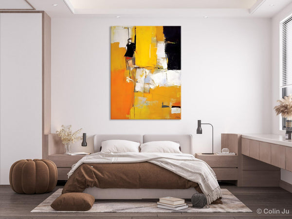 Oversized Canvas Wall Art Paintings, Contemporary Acrylic Painting on Canvas, Original Modern Artwork, Large Abstract Painting for Bedroom