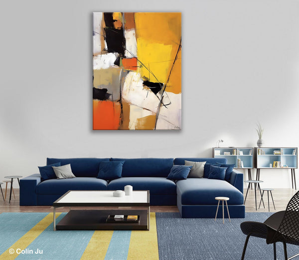 Acrylic Painting for Living Room, Extra Large Wall Art Paintings, Original Modern Artwork on Canvas, Contemporary Abstract Artwork