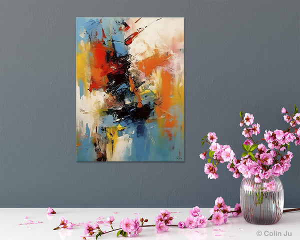 Hand Painted Acrylic Painting, Modern Contemporary Artwork, Original Wall Art Painting for Living Room, Acrylic Paintings for Dining Room