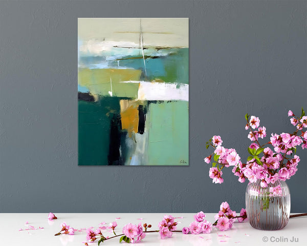 Extra Large Canvas Painting for Bedroom, Abstract Painting on Canvas, Contemporary Acrylic Paintings, Original Abstract Wall Art for Sale-artworkcanvas