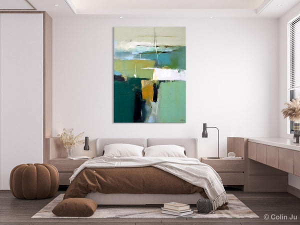 Extra Large Canvas Painting for Bedroom, Abstract Painting on Canvas, Contemporary Acrylic Paintings, Original Abstract Wall Art for Sale-artworkcanvas