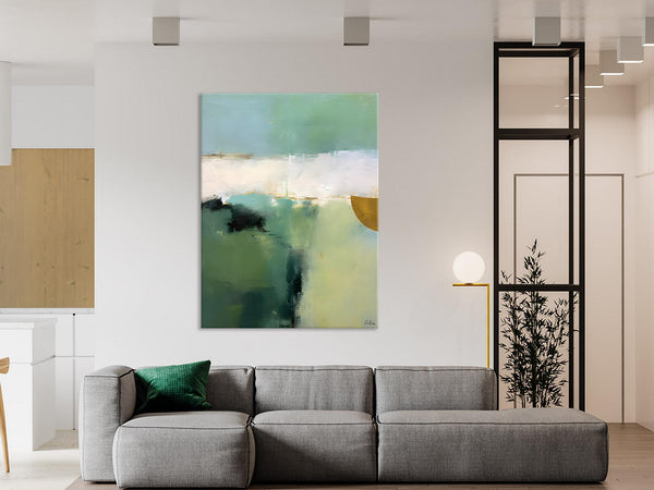 Abstract Painting on Canvas, Simple Modern Art, Contemporary Acrylic Paintings, Extra Large Canvas Painting for Bedroom, Original Abstract Wall Art for Sale-artworkcanvas