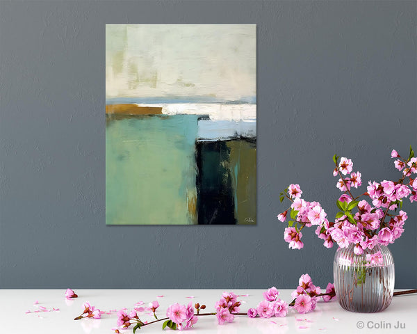 Abstract Canvas Art for Bedroom, Extra Large Abstract Paintings for Dining Room, Original Modern Acrylic Art, Modern Canvas Paintings-artworkcanvas