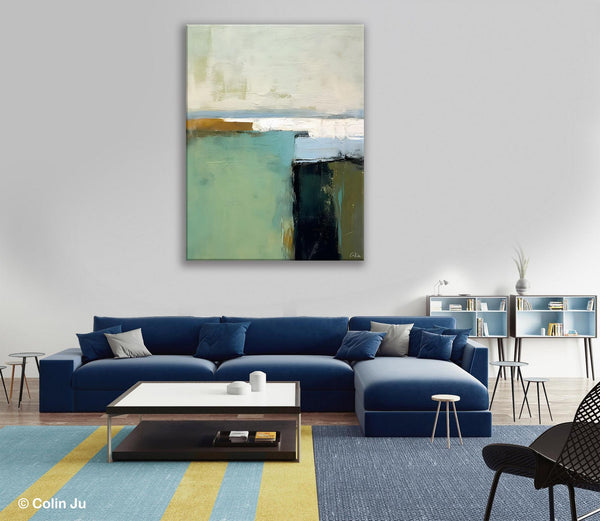 Abstract Canvas Art for Bedroom, Extra Large Abstract Paintings for Dining Room, Original Modern Acrylic Art, Modern Canvas Paintings-artworkcanvas