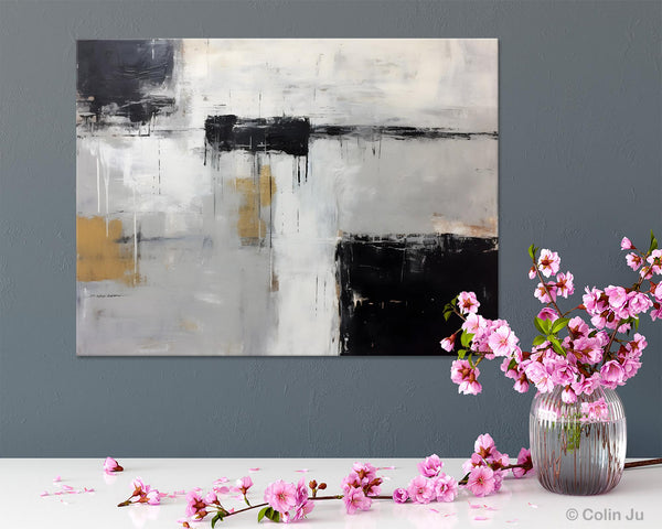 Contemporary Acrylic Paintings, Extra Large Painting on Canvas, Large Original Abstract Wall Art, Large Canvas Paintings for Bedroom-artworkcanvas