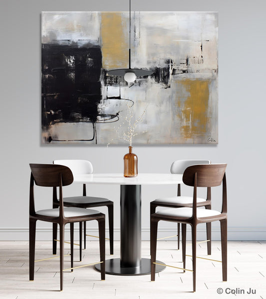 Simple Modern Art, Contemporary Acrylic Paintings, Oversized Paintings on Canvas, Large Original Abstract Wall Art, Large Canvas Paintings for Bedroom