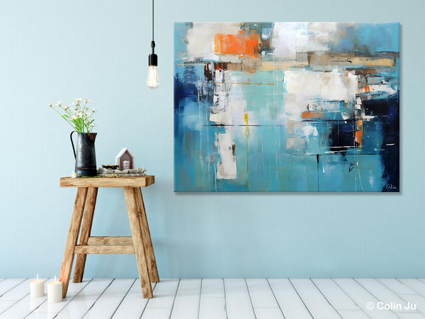Original Modern Wall Paintings, Contemporary Canvas Art, Heavy Texture Canavas Art, Abstract Painting for Bedroom, Modern Acrylic Artwork