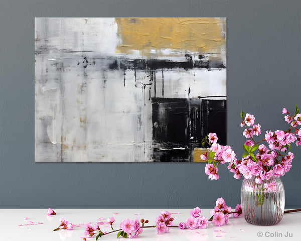 Oversized Paintings on Canvas, Large Original Abstract Wall Art, Simple Modern Art, Contemporary Acrylic Paintings, Large Canvas Paintings for Bedroom-artworkcanvas