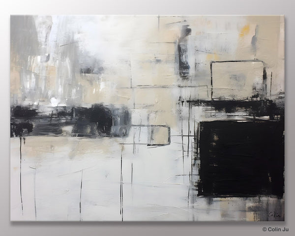Large Wall Art Paintings, Simple Canvas Art, Simple Abstract Paintings, Contemporary Painting on Canvas, Original Canvas Wall Art for sale-artworkcanvas