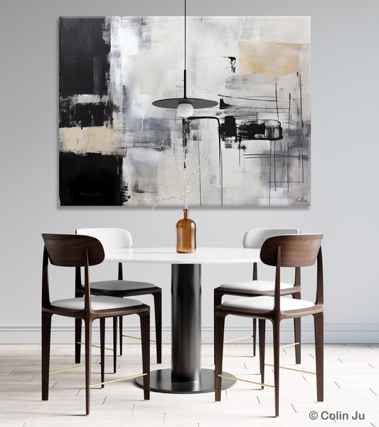 Modern Paintings for Bedroom, Living Room Wall Canvas Painting, Extra Large Abstract Artwork, Original Hand Painted Acrylic Painting