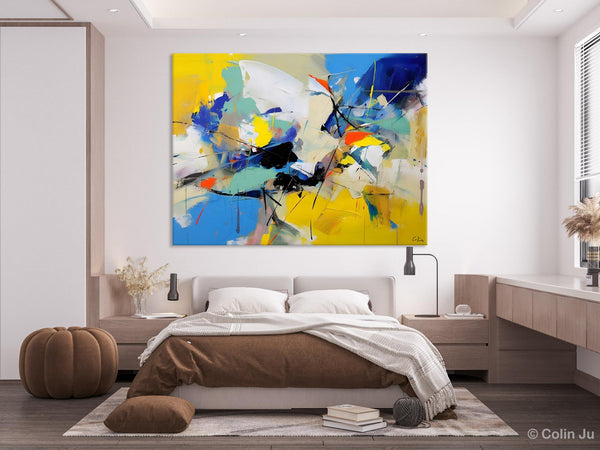Living Room Wall Art Ideas, Original Modern Wall Art Paintings, Modern Paintings for Bedroom, Buy Paintings Online, Oversized Canvas Painting for Sale-artworkcanvas