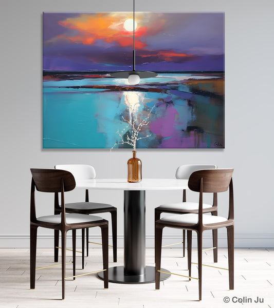 Original Landscape Abstract Painting, Simple Wall Art Ideas, Living Room Abstract Paintings, Large Landscape Canvas Paintings, Buy Art Online