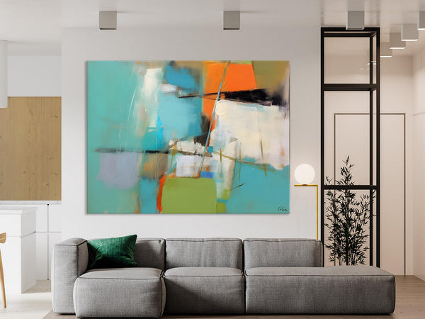 Large Wall Art Painting for Living Room, Contemporary Acrylic Painting on Canvas, Original Canvas Art, Modern Abstract Wall Paintings-artworkcanvas