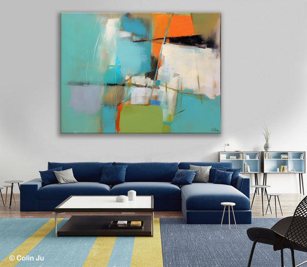 Large Wall Art Painting for Living Room, Contemporary Acrylic Painting on Canvas, Original Canvas Art, Modern Abstract Wall Paintings-artworkcanvas