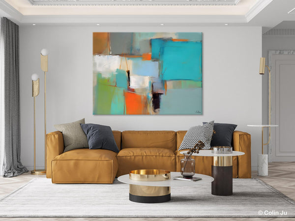 Simple Abstract Art, Large Wall Art Painting for Bedroom, Contemporary Acrylic Painting on Canvas, Original Canvas Art, Modern Wall Paintings-artworkcanvas