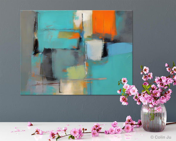 Original Canvas Art, Large Wall Art Painting for Bedroom, Contemporary Acrylic Painting on Canvas, Oversized Modern Abstract Wall Paintings