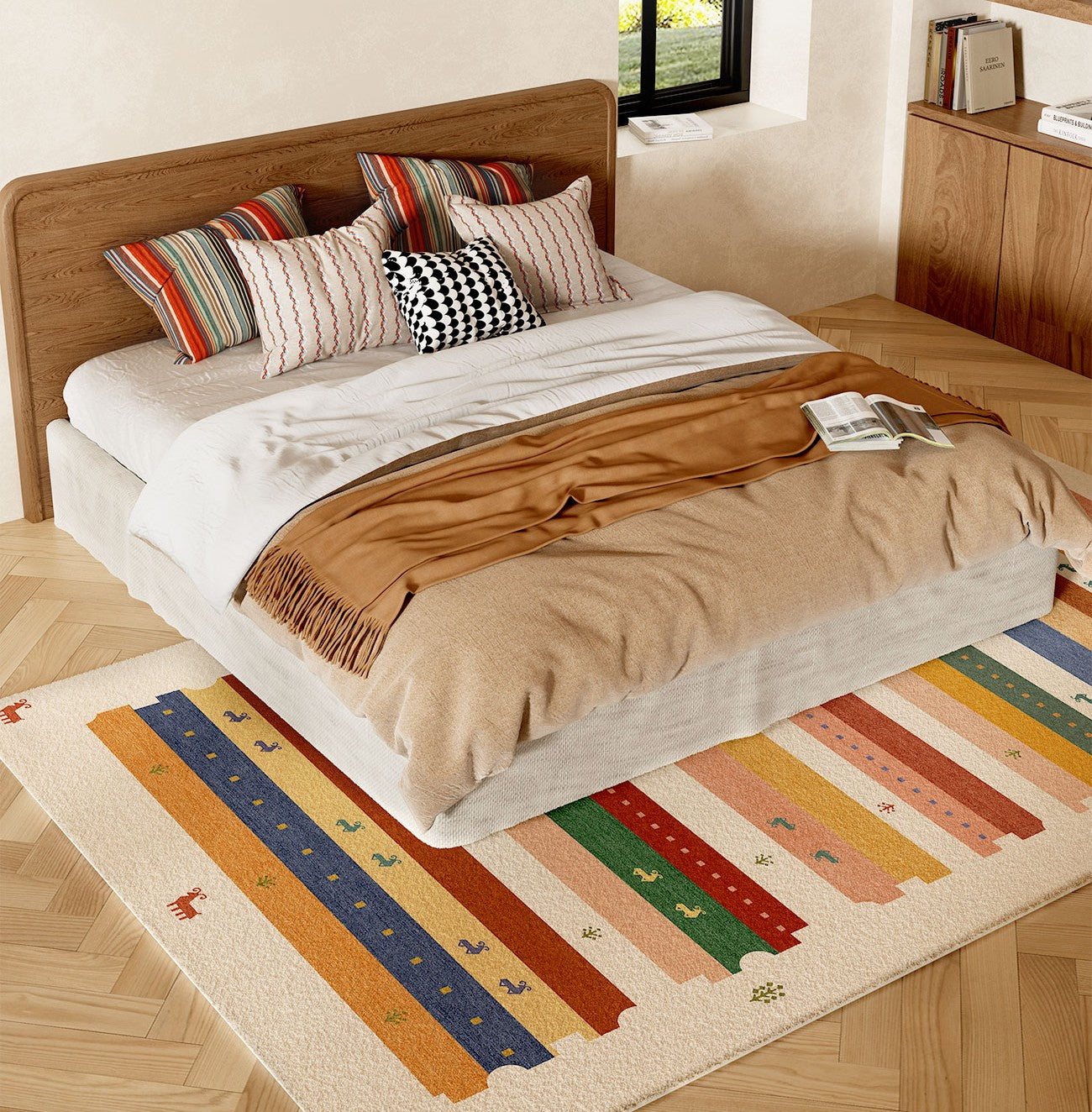 Modern Runner Rugs Next to Bed, Contemporary Runner Rugs for Children's Room, Runner Rugs for Hallway, Bathroom Runner Rugs, Kitchen Runner Rugs