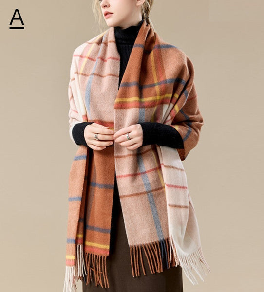 Winter Shawl, Christmas Holiday Gift, Evening Wrap, Large Wool Scarf, Winter Shawl, Elegant Shawl, Warm Cape, Cold Weather Scarf, Fashion Scarf, Oversized Scarf-artworkcanvas