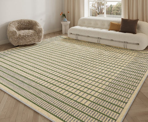 Unique Modern Rugs for Living Room, Large Modern Rugs for Bedroom, Geometric Area Rugs under Coffee Table, Contemporary Modern Rugs for Dining Room-artworkcanvas