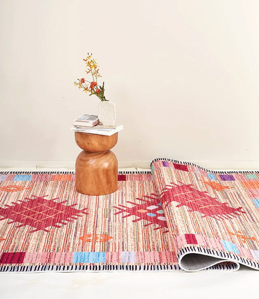 Vintage Persian Rugs, Bedroom Morocco Rugs, Vintage Rugs for Dining Room, Extra Large Traditional Colorful Moroccan Rug, Oversized Area Rugs for Living Room-artworkcanvas