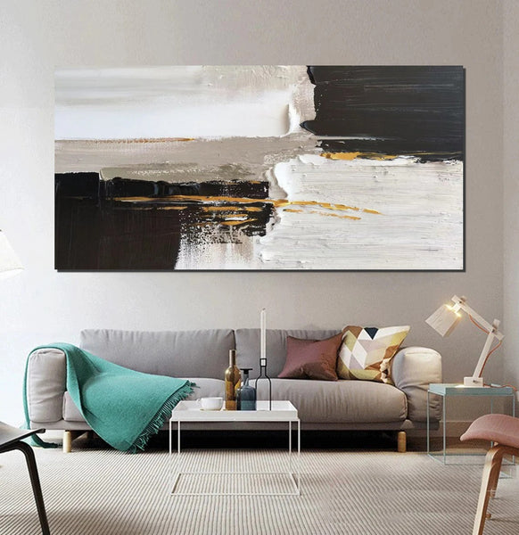 Contemporary Canvas Artwork, Abstract Wall Art Paintings, Modern Art Paintings for Dining Room, Large Acrylic Paintings on Canvas, Hand Painted Wall Art Paintings-artworkcanvas