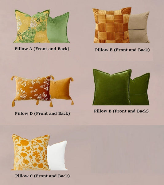 Decorative Cushion Covers, Decorative Pillow Arrangement Ideas for Interior Design, Unique Decorative Pillows for Bedroom, Modern Decorative Pillows for Couch-artworkcanvas