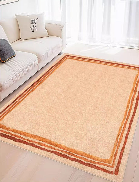 Contemporary Modern Rugs for Living Room, Geometric Modern Rugs under Dining Room Table, Modern Carpets under Coffee Table, Abstract Soft Rugs for Bedroom-artworkcanvas