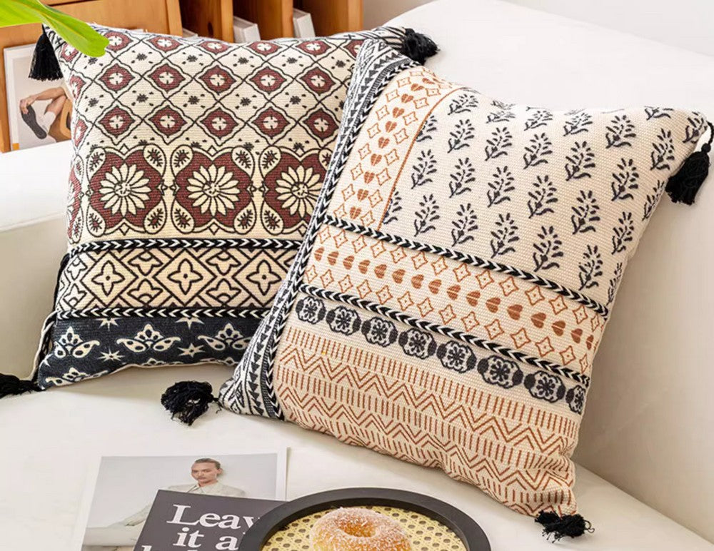 Decorative Throw Pillows for Living Room, Bohemian Decorative Sofa Pil ...