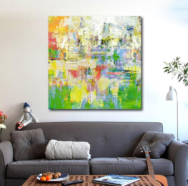 Simple Modern Art, Abstract Paintings for Living Room, Simple Abstract Art, Hand Painted Canvas Painting, Bedroom Wall Art Ideas, Large Acrylic Paintings-artworkcanvas
