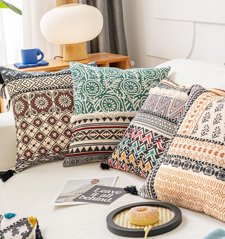 Decorative Throw Pillows for Living Room, Bohemian Decorative Sofa Pil ...