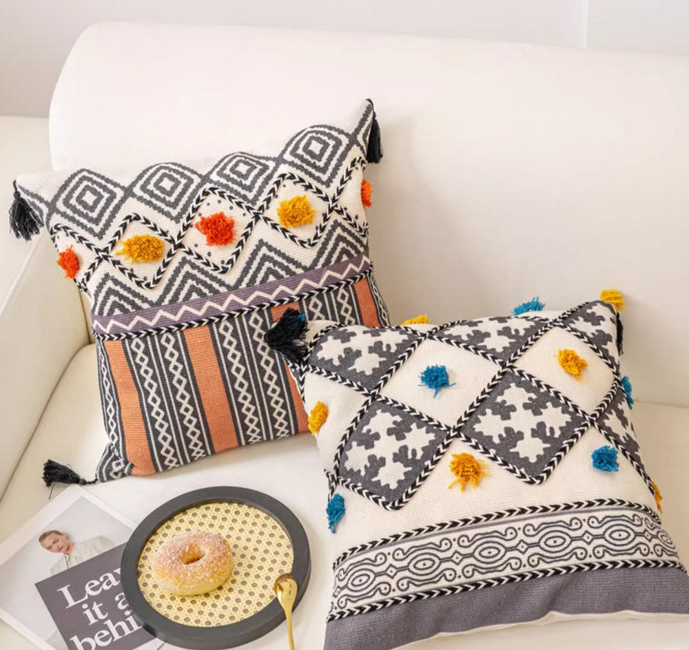 Decorative Throw Pillows for Living Room, Bohemian Decorative Sofa Pil ...