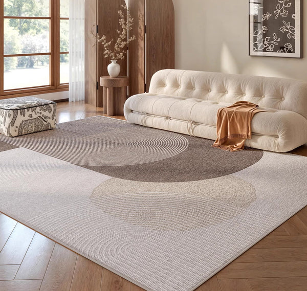 Extra Large Modern Rugs for Living Room, Abstract Contemporary Modern Rugs, Geometric Area Rugs for Bedroom, Modern Rugs for Office-artworkcanvas